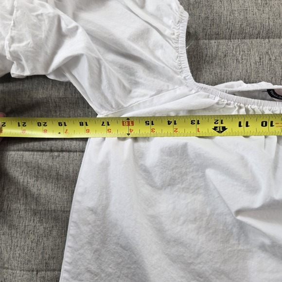 Vivid Importers of NY Women's Off Shoulder Blouse Stacked Bell Sleeve Small - Picture 5 of 7